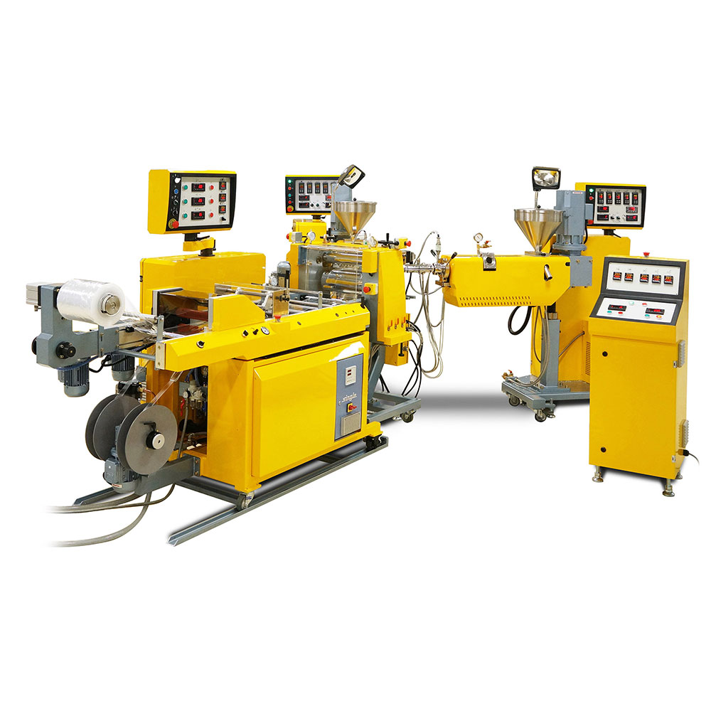 Co-Extrusion Cast Film 3 Layer Line LCR-350 HD