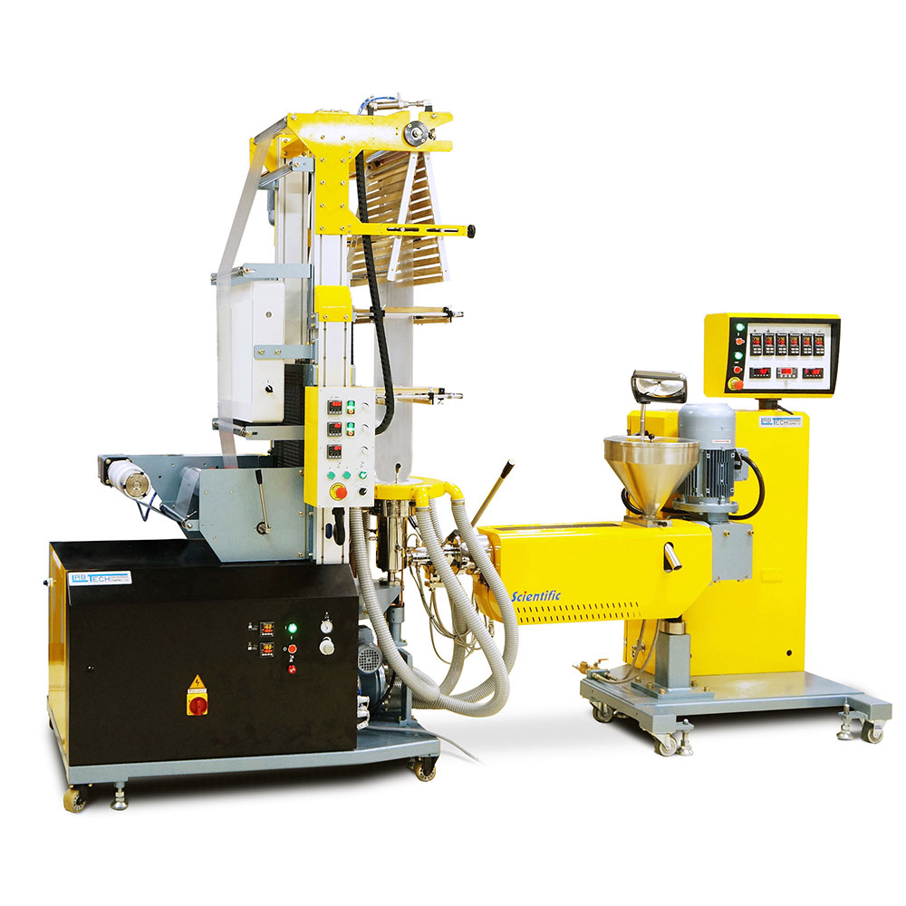 Co-Extrusion Blown Film Line with LF400-COEX (LF-400 SHOWN)